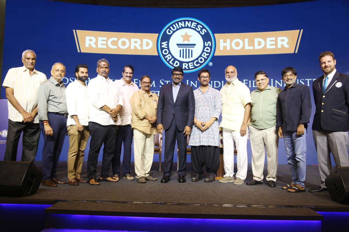 Chiranjeevi Receives Guinness World Record and Aamir Khan Honors His Iconic Film Performances.