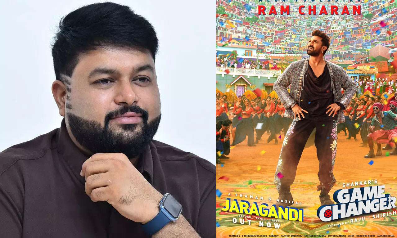 Game Changer Thaman Exciting Update Sends Ram Charan Fans into a Frenzy